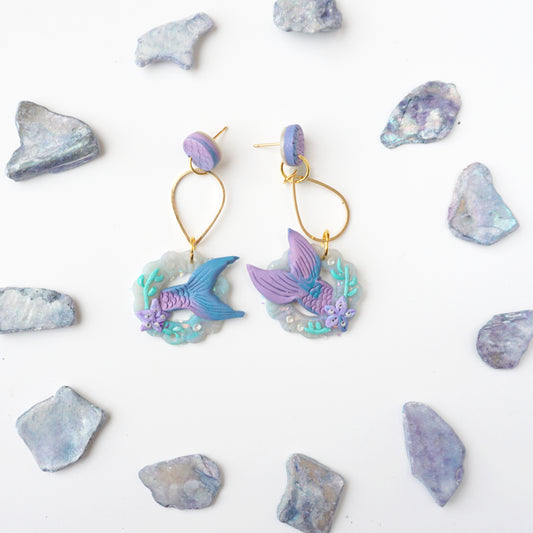 Mermaid Ring Earrings 3