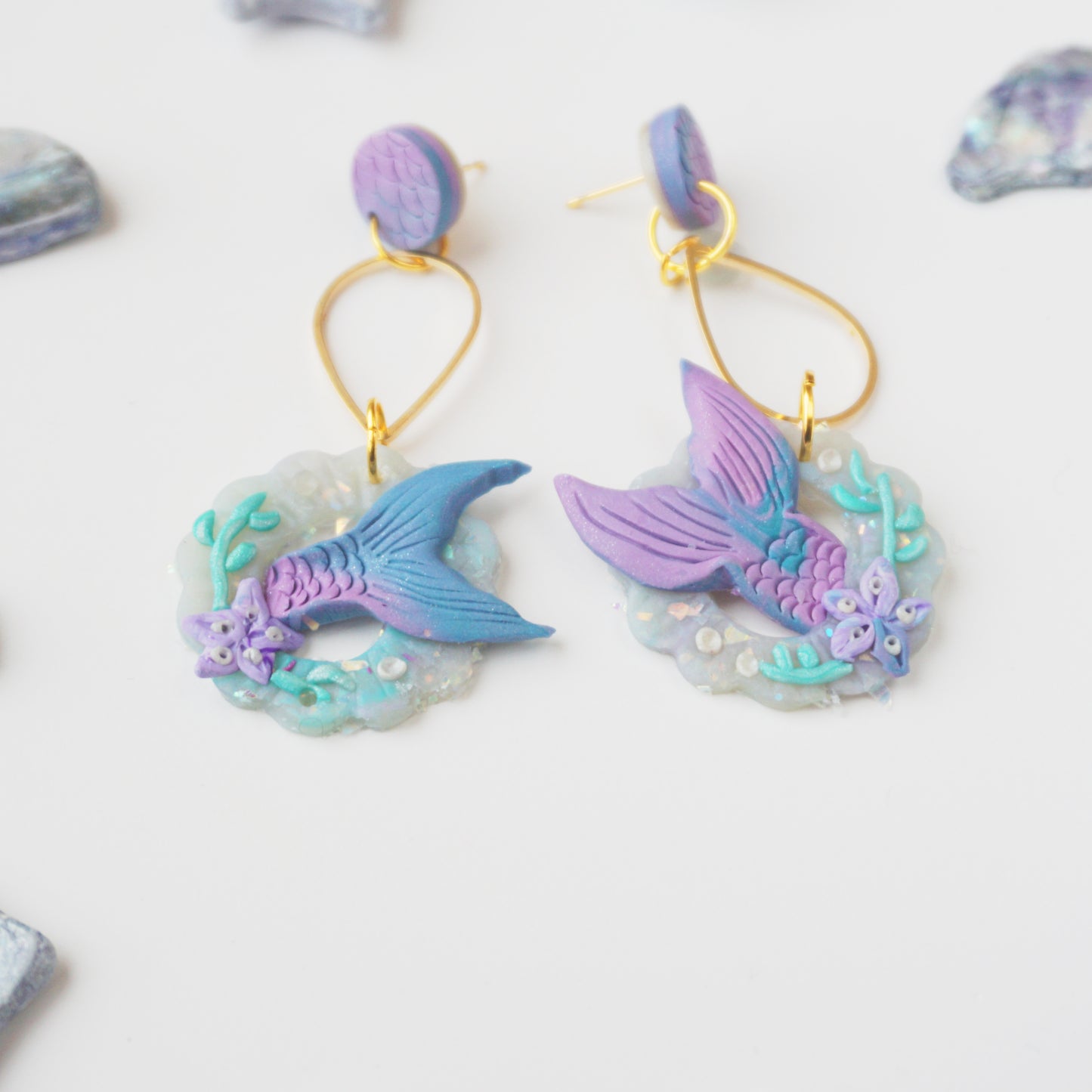 Mermaid Ring Earrings 3