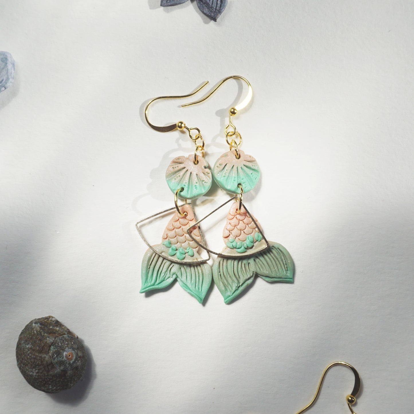 Mermaid Statement Earrings
