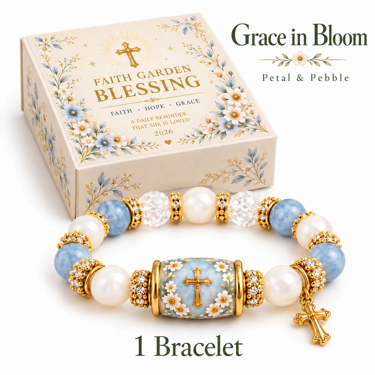 Grace in Bloom — 1 Bracelet set